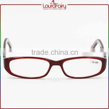 Laura Fairy Italy Trendy Wine Red Transparent Temple Best Small $1 Reading Glasses photo-2