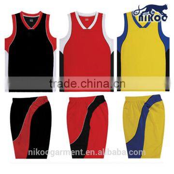 Hot Selling Mens Womens Basketball Uniform Design