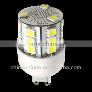 Super bright G9 24 smd led corn lamp