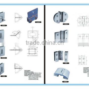 The Stainless Steel Glass Clamp of building hardware with high quality