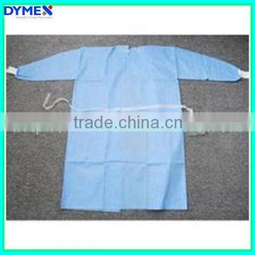 Dymex Disposable PP Nonwoven/SMS Printed Surgical Gown/ Isolation Gown Patient Gown With Elastic and Knit Cuff ISO Standard photo-2