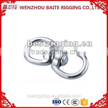 China Supplier Rigging,hardware svivel round eye snap hook, swivel double eye Galvanized in carabiner manufacturer