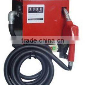 AC DC electric fuel transfer pump unit with oil nozzle and pipe ETP-60B