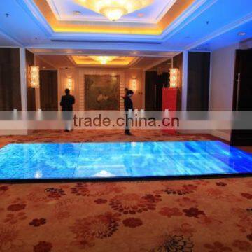 China factory price p7.62 indoor led video floor screen/xxx video led dance floor