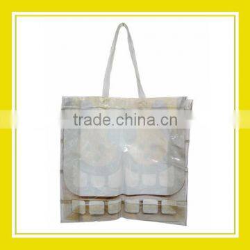 2016 Fashion Products Bros Brown Baby Lion Head With Teeth Waterproof Printed Transparent Beach Shoulder Bag photo-2