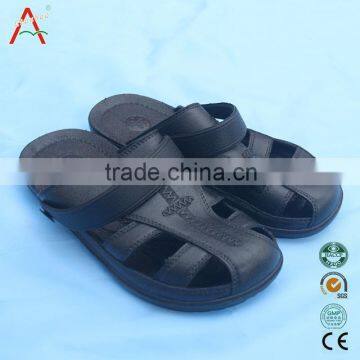 Rubber/leather Protective safety slipper shoes for water resistant