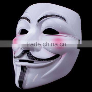 V For Vendetta Movie Costume Mask Guy Fawkes Anonymous Halloween Cosplay MK-1525