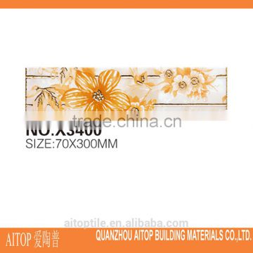 plum blossom pattern border interior wall tile