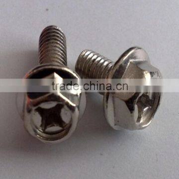 High Quality carbon steel Hex Flange Bolt