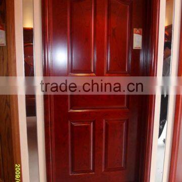 UPVC home use wood door for badtheroom or bed room