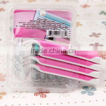 Disposable wholesale razor blades for lady