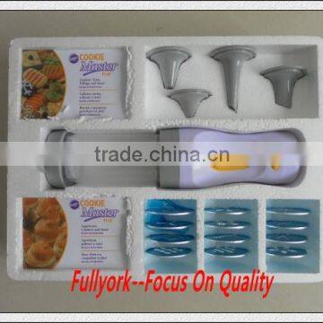 Battery Operated Cordless Cookie Master As Seen On TV Cookie Press Decorating Appetizers photo-3