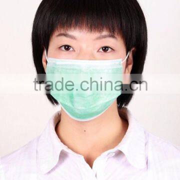 Disposable non woven face mask