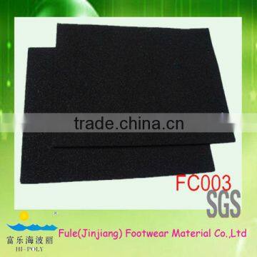 breathable rubber carpet material