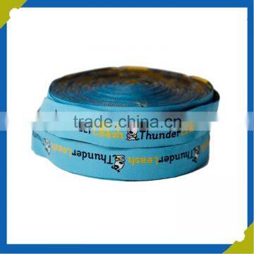 manufacturer customized logo embroidery polyester webbing tape Ribbon