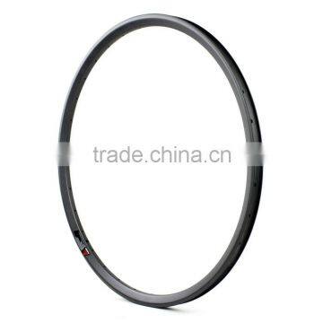 Carbon mtb rims 26er 25mm depth 25mm width 3K glossy for 26er mountain bike