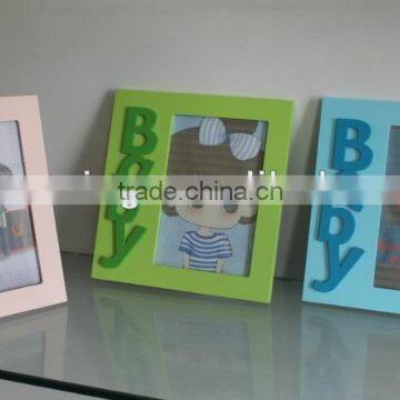 Nice kids MDF photo frame 17*18.2*1.5CM