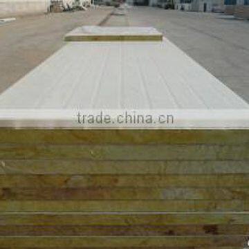 2015 glass wool aluminum sandwich panel with pu edge sealing