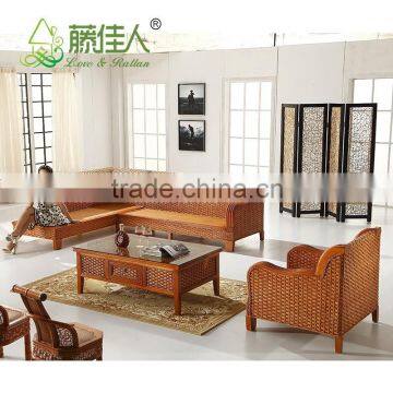 High Quality Indoor Vintage Rattan Furniture for Salon photo-3