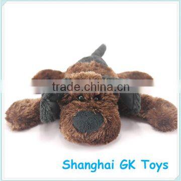 Brown Plush Hairy Dog Toys