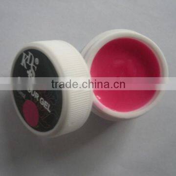 Private label factory direct sell soak off pudding UV gel nail use glue