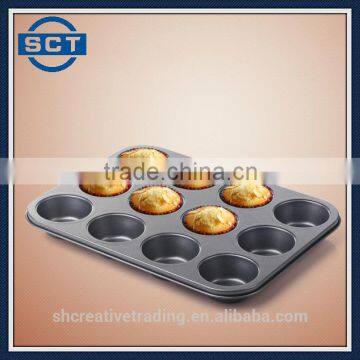 Nonstick 12 Cup Cupcake Baking Pan
