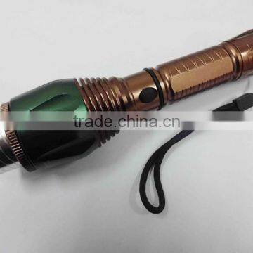 Best R3 250 LM Rotating Zooming Multiple Mode Rechargeable Led Flashlight photo-2