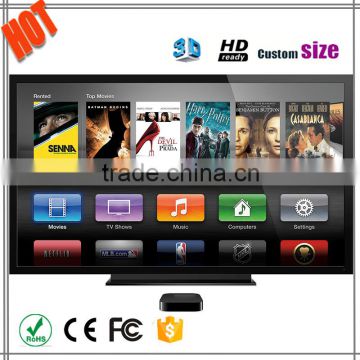 Ultra HD Hd big size slim led tv oem tv 65 inch panel led tv 65"Shenzhen electronic shopping television