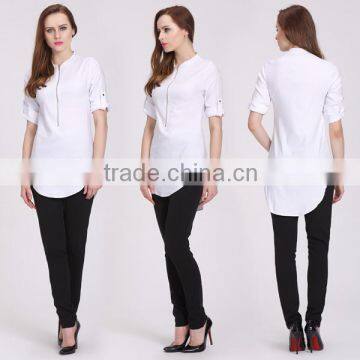 Front Pants High Waist Skinny Slim Pants Leggings Trousers photo-5