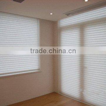 beatiful finished Shangri-la blinds for office