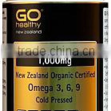 GO Healthy GO Flaxseed Oil 1,000mg Capsules 90