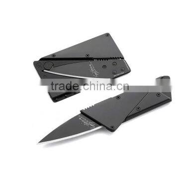 Outdoor credit card design folding card tool knife