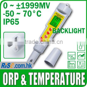 Pen-type ORP Temperature Meter Redox Thermometer Tester -1999mV~1999mV Pool Aquarium