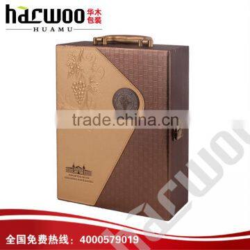 fashion stone sample display box leather stone display box