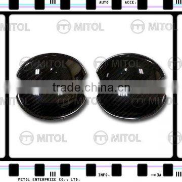 Car Door Handle Insert Pad For Mini Cooper R56 Carbon Fiber
