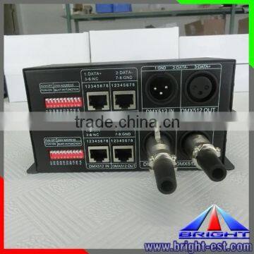 CE RohS Approved Dmx 512 Rgb Led Controller,DC 12V-24V Dimmer Controller, LED Lighting Decoder DMX512 photo-5