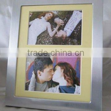 Double picture Couples Aluminum Photo frame