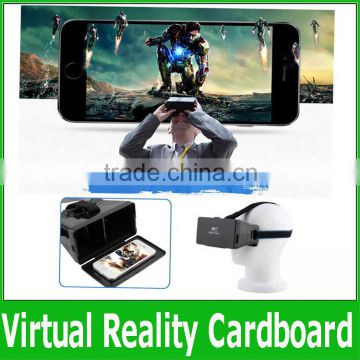 Google VR 3D Glasses Virtual Reality 3D Glasses for 3.5~6" Smartphone Oculus Rift Head Mount Headband with magnet and gamepad