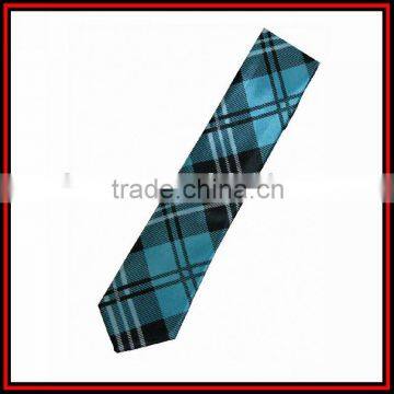 2011 fashion checked skinny ties