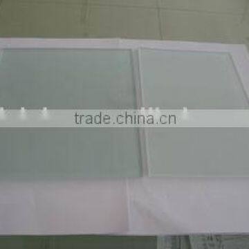 sandblasted shower glass