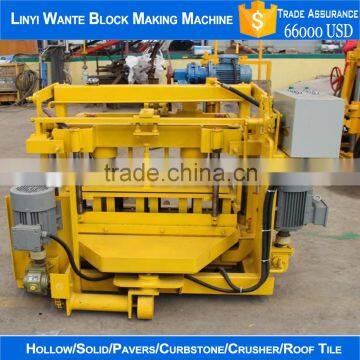 Equipment From China for the Small Business,QT40-3 Lightweight Movable Concrete Block Making Machine photo-4