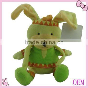 Lovely stuffed plush soft rabbit plush toys factory