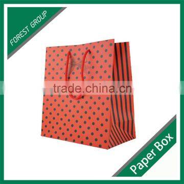 Hot Design Strong Quality Art Paper Bag for Shopping Gift in China photo-4