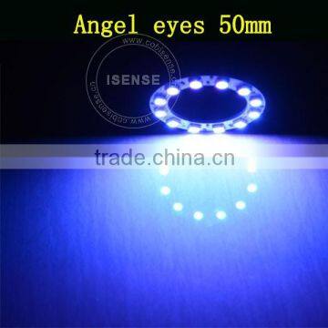 Epistar chips 5050 smd White PCB 50mm full circle Auto Car Angle Eyes Halo Ring