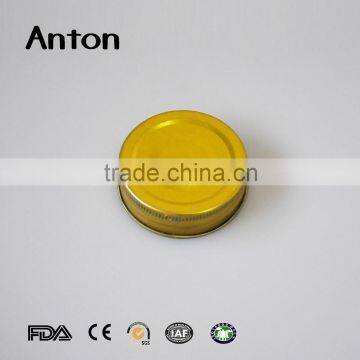 Gold Glass Storage Honey Jars'lid photo-2