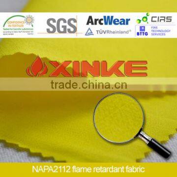 cotton flame resistant anti-UV fabric for security coverall