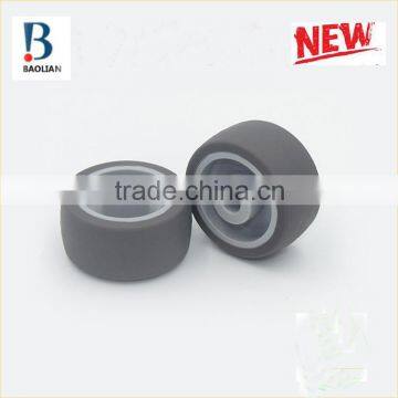 2016 Newest Durable 36.5mm Grey TPU Ball Rubber Caster Wheels With Shaft photo-3
