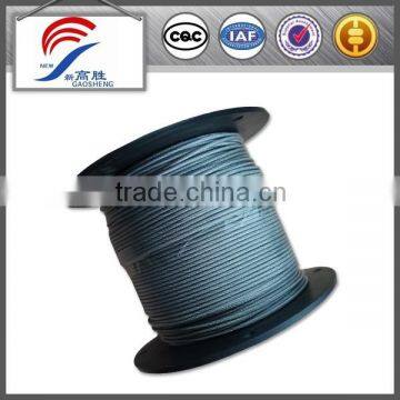 3/64" 7*7 Construction Galvanised Cable