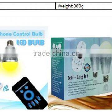 4-Zone Color Temperature Adjusting Led Bulb