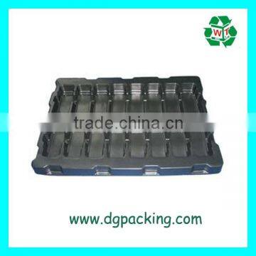 2015 Dongguan Factory supplier plastic tray PS/PET/PVC plastic packaging trays